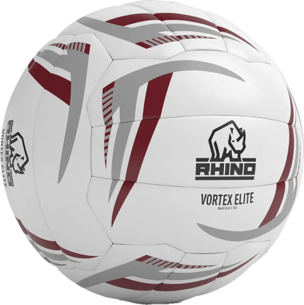 Ballon de Match Officiel Rhino Vortex Elite T5 pour Clubs et Tournois