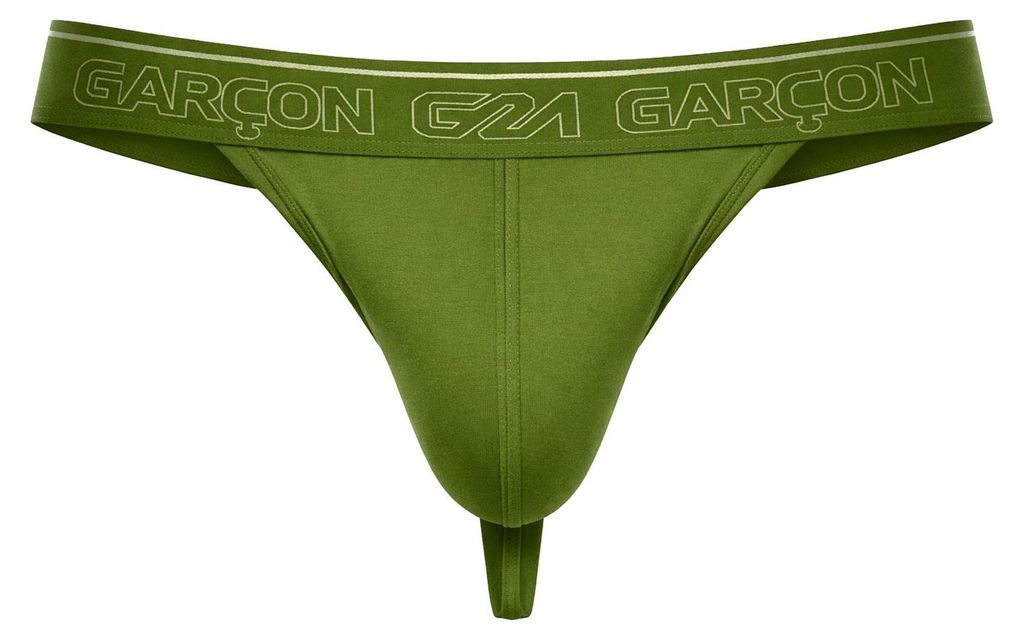 Garçon Bamboo Thong Khaki - Größe L