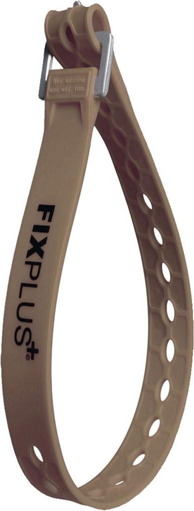 FixPlus Spannband Strap 66 cm tan - flexibles Recycling-Fixierband 66 cm