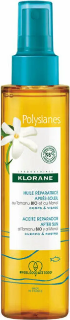Trattamento Sublime Klorane Olio Doposole Monoi e Tamanu 150ml
