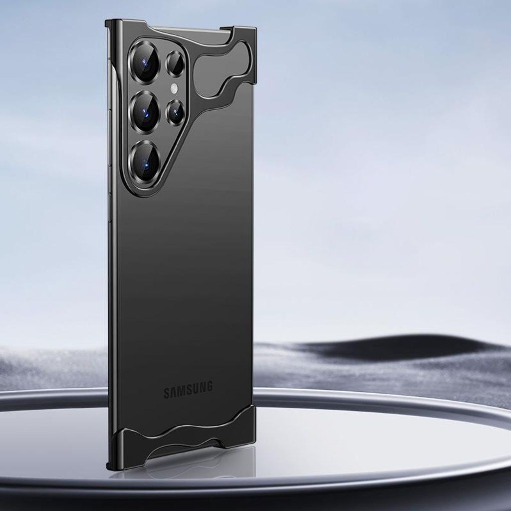 INF Einzigartige Metallrahmenhülle + Objektivfolie für Samsung S23+
