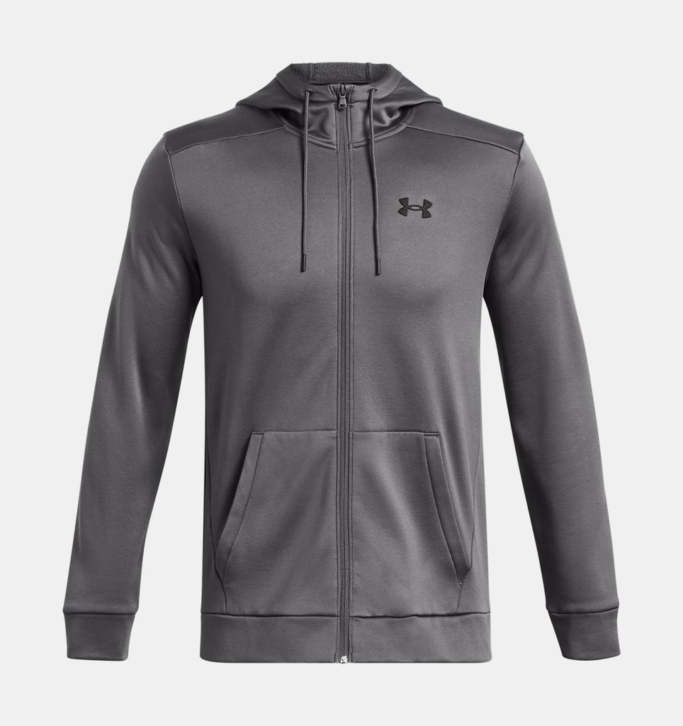 Under Armour Ua Armour Fleece Fz Hoodie Castlerock Castlerock M