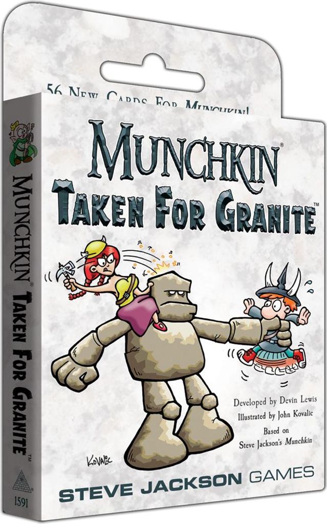Munchkin : Taken for Granite, Gra karciana, Odgrywanie ról, Zdjęcie produktu 