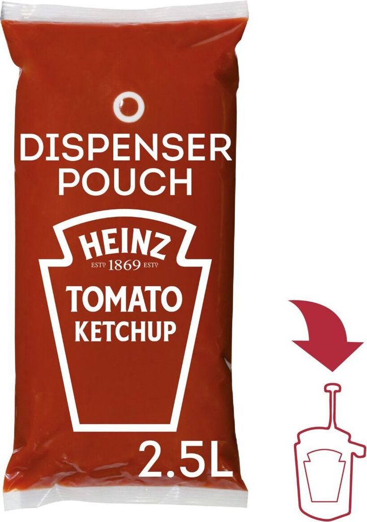 Heinz-Sauce oder Tomatenketchup (3x 2,5 Liter) Produktbild 