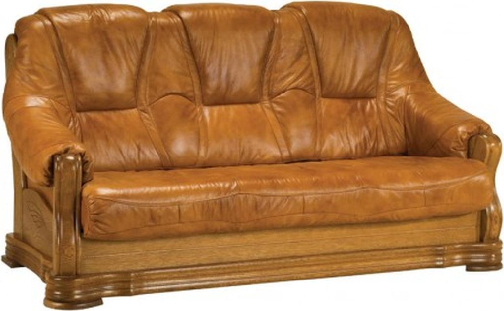 Sofagarnitur 3+1+1 Sitzer Klassischer Wohnlandschaft Sofas Couchen Polster Neu