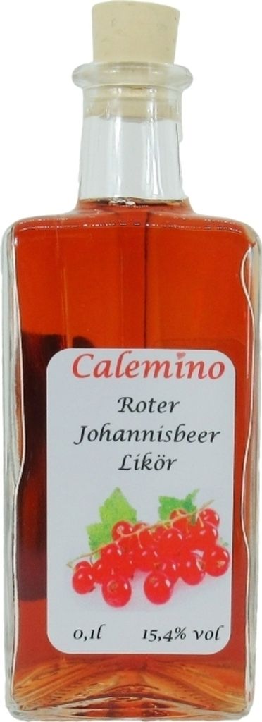Roter Johannisbeer-Likör 15,4% vol 100ml