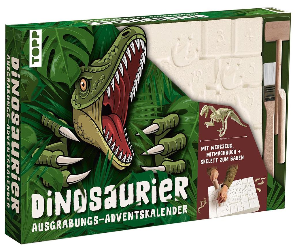 Dinosaury – Adventní kalendář s archeologickou výkopkou. 24 Obrázek produktu 