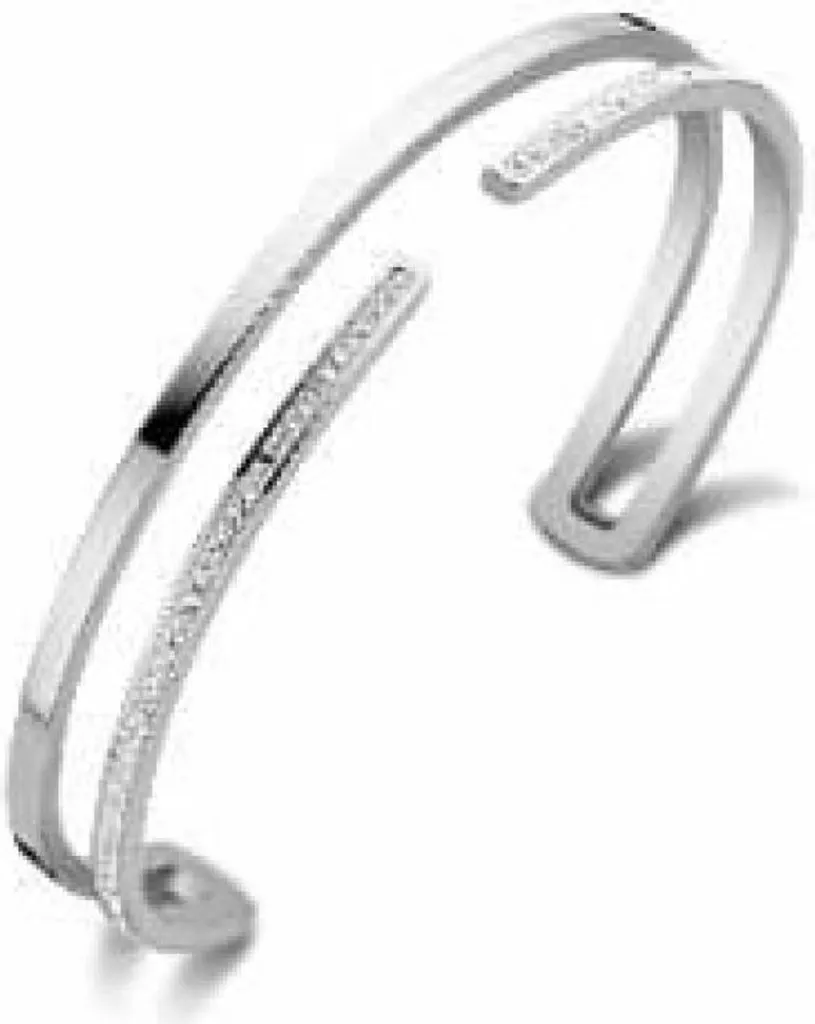Bracciale Victoria Argento e Pietre Bianche | Trend Gioielli 2026