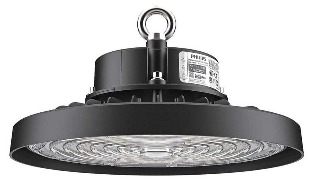 hoftronic LED Hallenstrahler 150W 24000lm 6500K Schwarz Produktbild 
