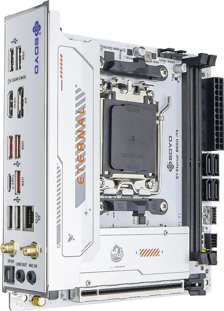 Carte mère de jeu AMD B650 haute vitesse compatible mémoire vive DDR5 - 2