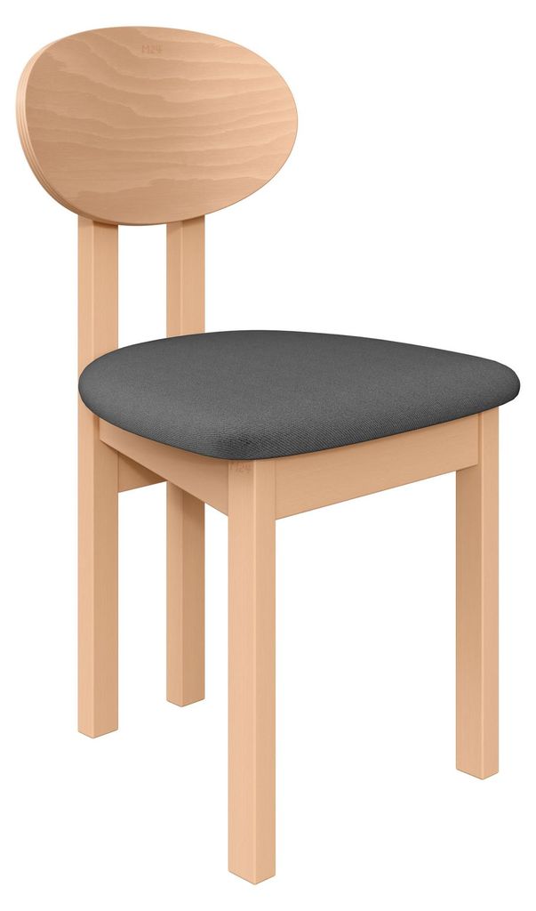 MIRJAN24 Stuhl Divo III, Esszimmerstuhl aus Buchenholz, 47x48x85 cm (Holzfarbe: Artisan, Stofffarbe: Kronos 22)