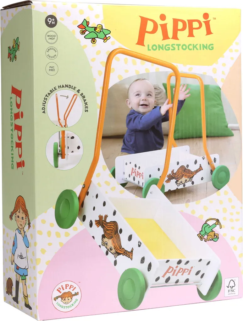 Poussette Pippi Learn to Walk : fini les chutes lors des premiers pas - 4