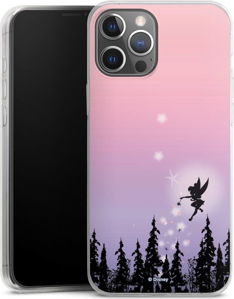 DeinDesign Slim Hülle für Apple iPhone 12 Pro Max Silikon Case Ultra Dünn Handyhülle Disney Offizielles Lizenzprodukt Tinkerbell
