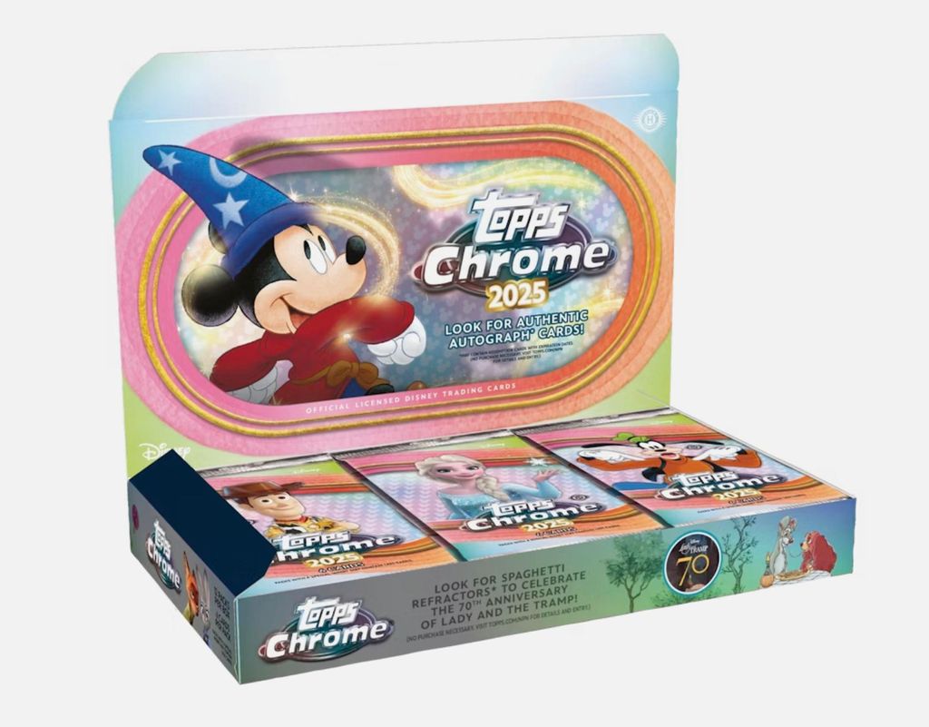 Topps Disney Chrome 2025 - Hobby Box - Trading Cards / Sammelkarten