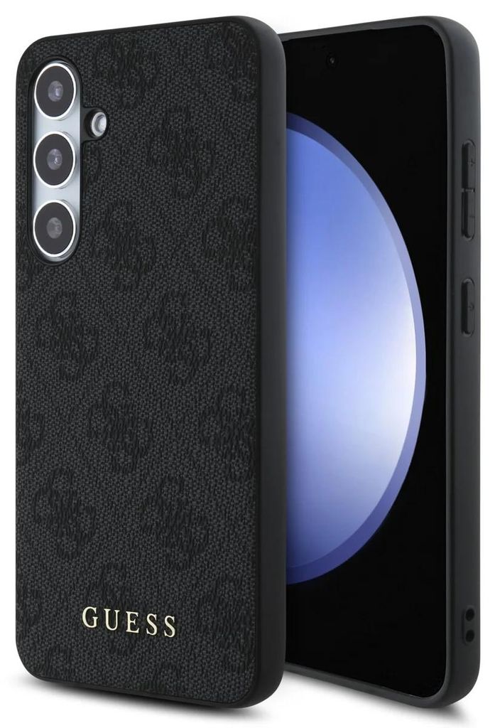 Puzdro Guess GUHCS24FEG4GFGR pre Samsung S24 FE S721, sivé, Obrázok produktu 