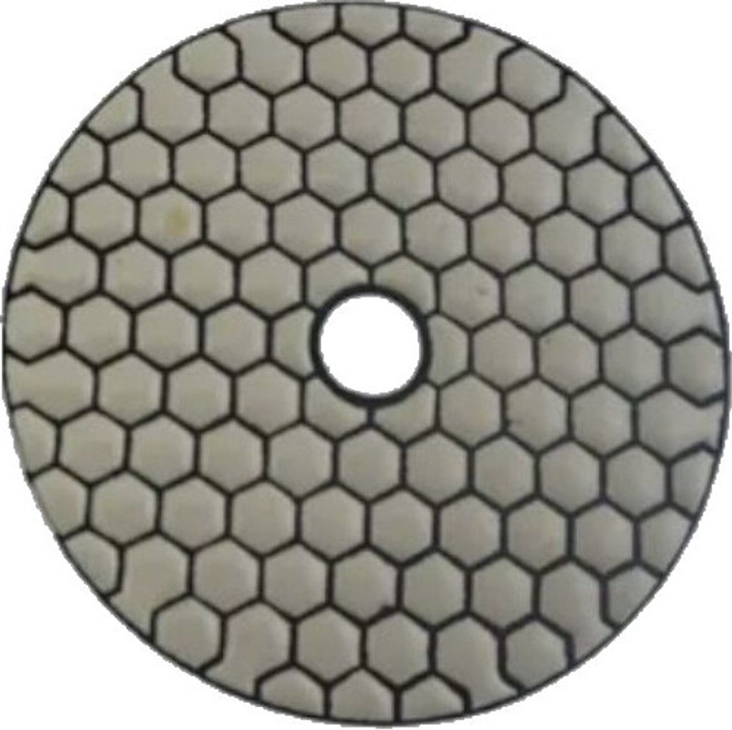 Trade-Shop Ø100mm Trocken Diamant Schleifscheibe / Polierscheibe / Polierpad M14 #50 für Naturstein, Beton, Granit, Fliesen, Keramik, Marmor