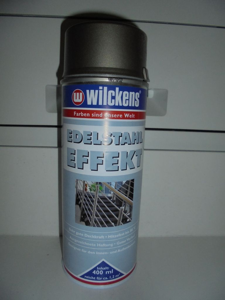 Wilckens Effektlack Spray Edelstahl-Silber 400ml Produktbild 