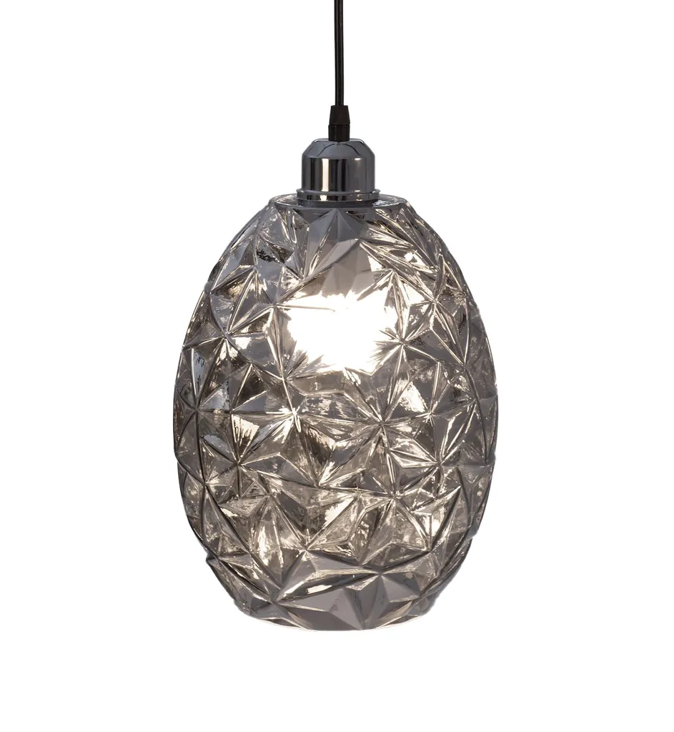 Lustre Suspension Chrome Toolight APP564-1CP pour un Éclairage Chic - 3