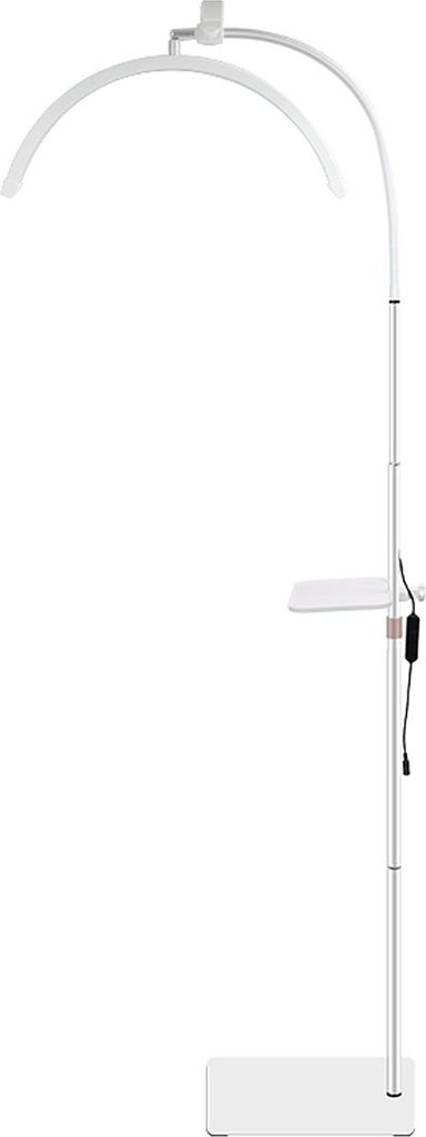 LED Beauty Lampe dimmbar höhenverstellbar U-Bogen Stehlampe Produktbild 