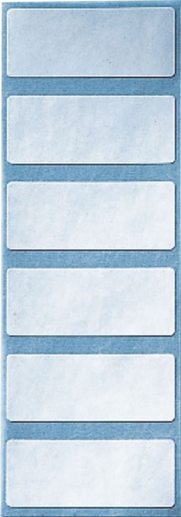 Blanko-Schildchen endlos 50x20mm weiß VE=50x108 Stück