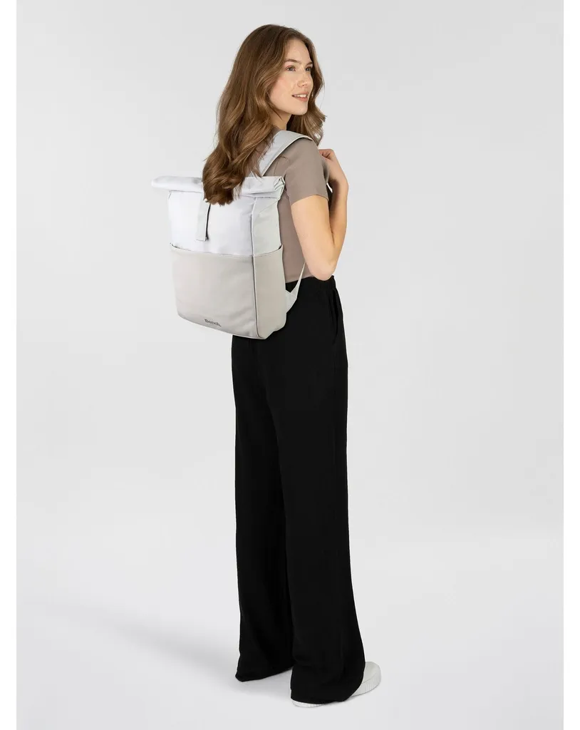 Sac à dos ordinateur gris clair style Backpack Bench léger et urbain - 14