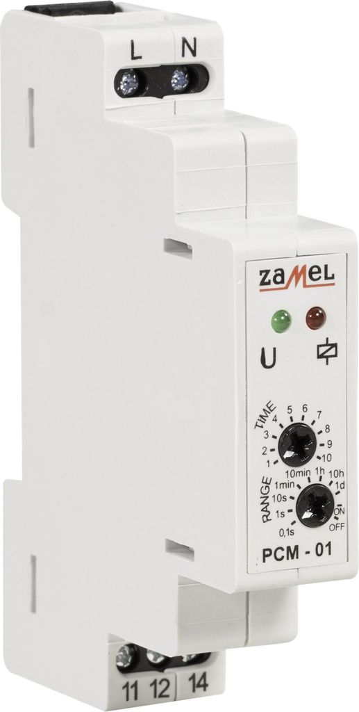 Zeitrelais 230V AC, PCM-01, exta Zamel Immagine del prodotto 