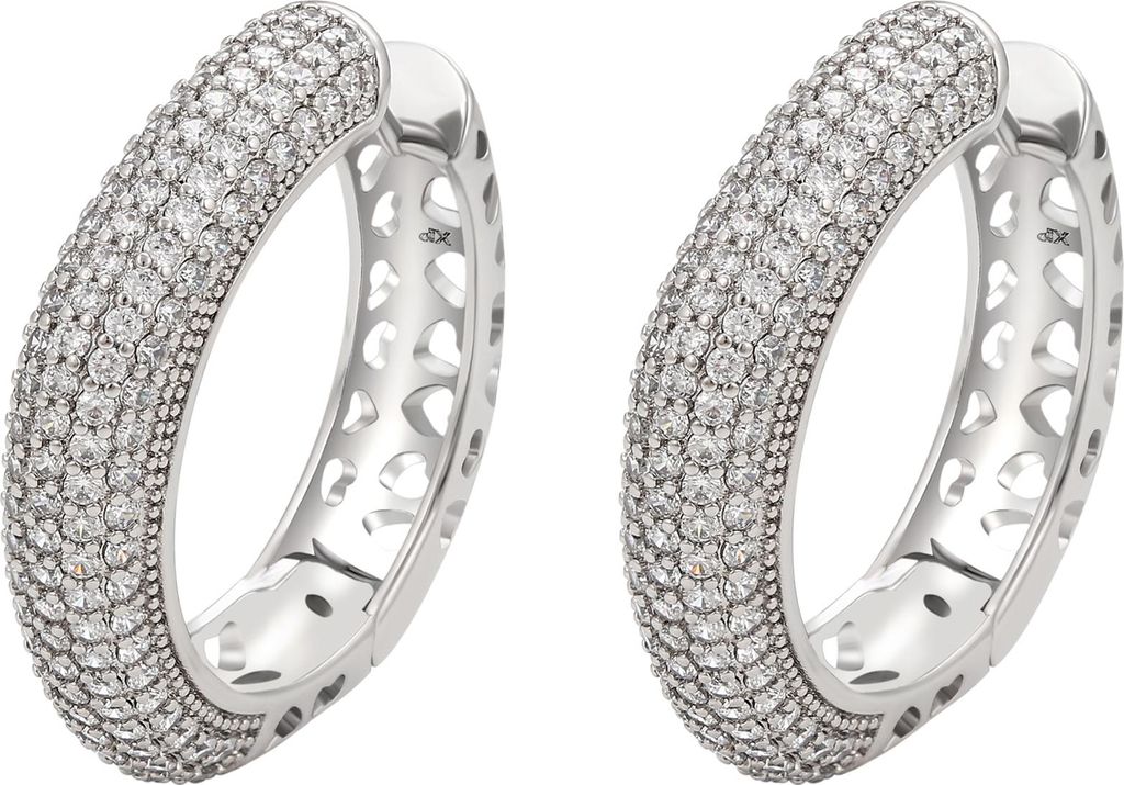 joella damen ohrringe - silber, one size