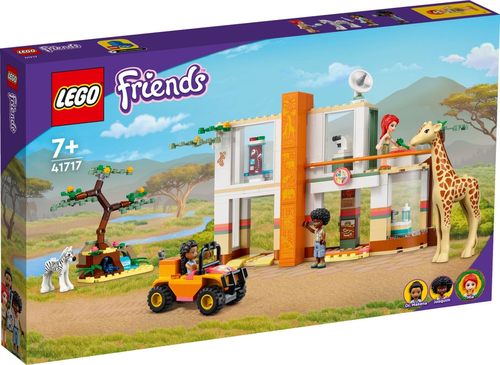 LEGO 41717 Friends Mission de sauvetage des animaux de Mia Image du produit 