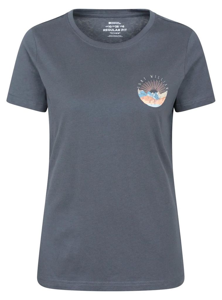 Mountain Warehouse - "Fort William" T-Shirt für Damen MW5022 (46 DE) (Dunkelblau)