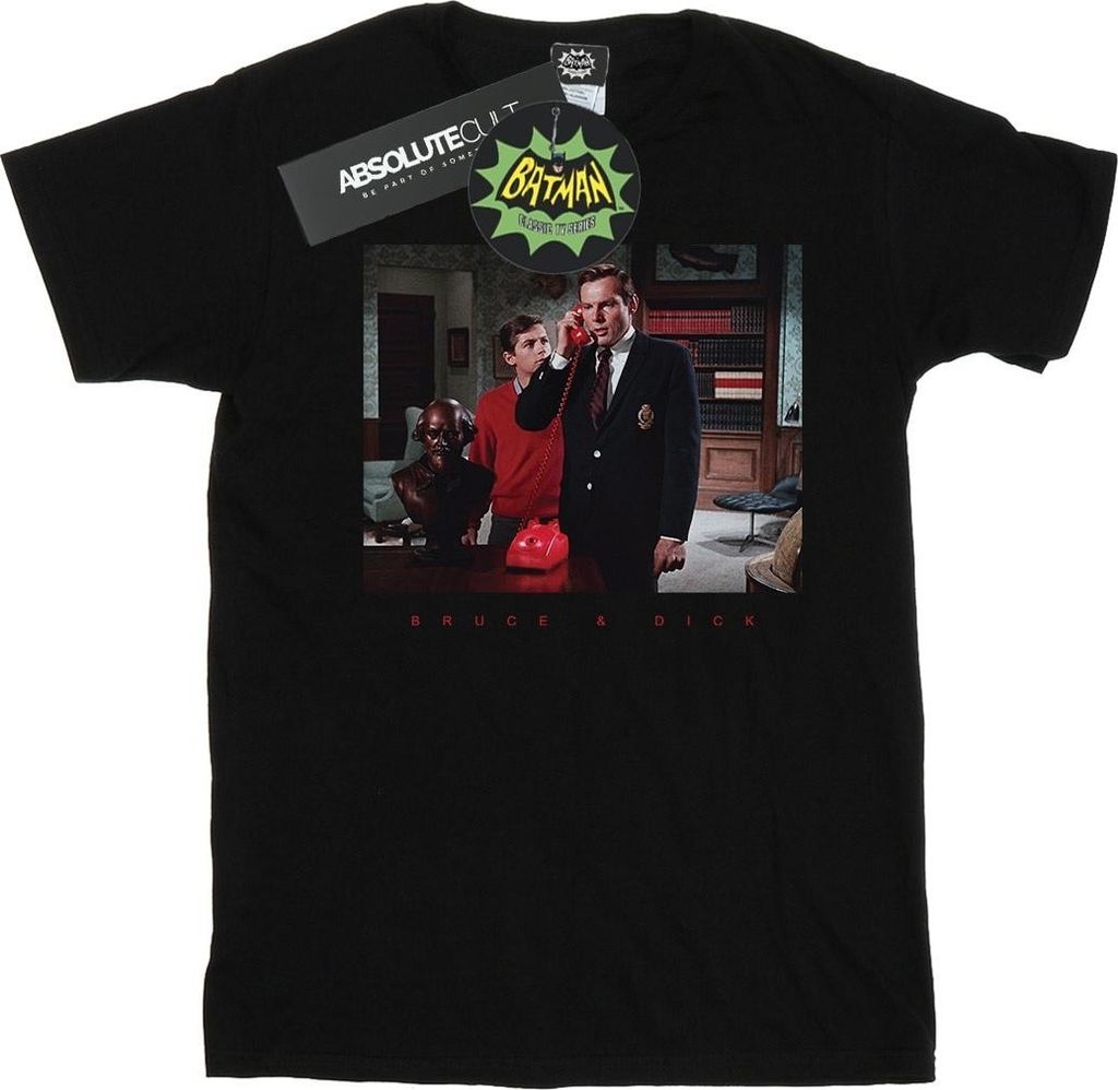 DC Comics - "Batman TV Series" T-Shirt für Herren BI16362 (L) (Schwarz)