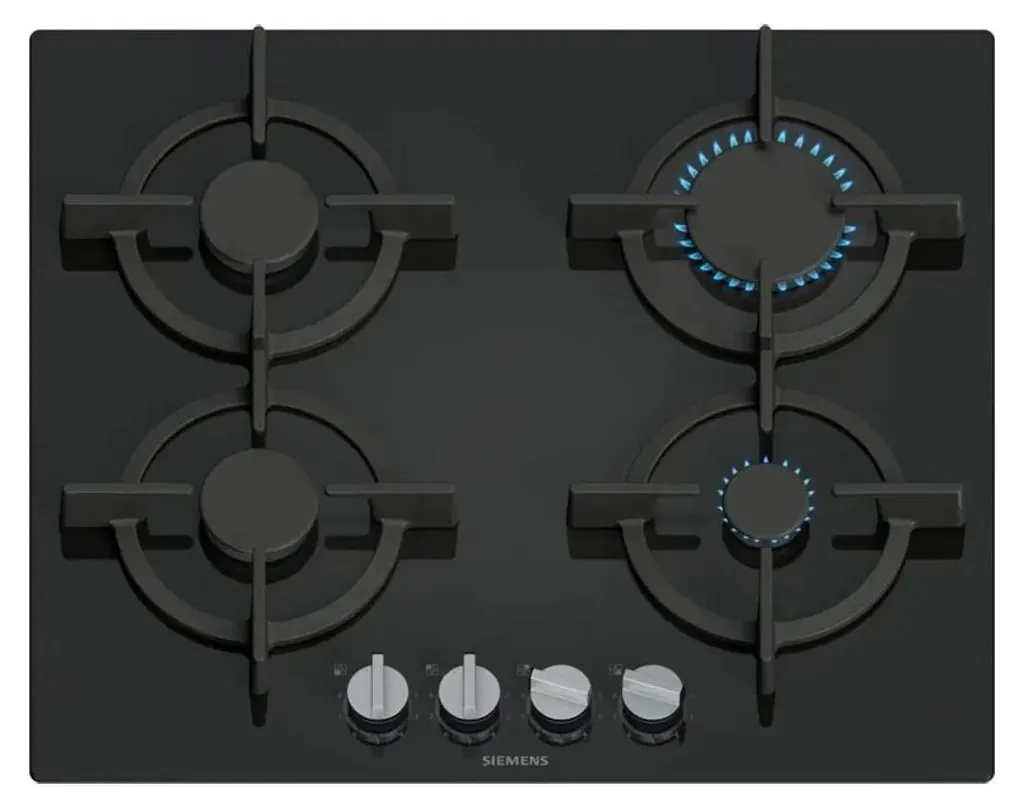 Table de Cuisson Gaz 4 Zones Siemens EP6A6PI10 pour Cuisine Moderne