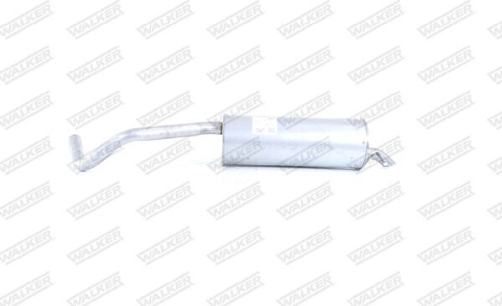 WALKER 23408 Endschalldämpfer für VW POLO (9N) Auspuff