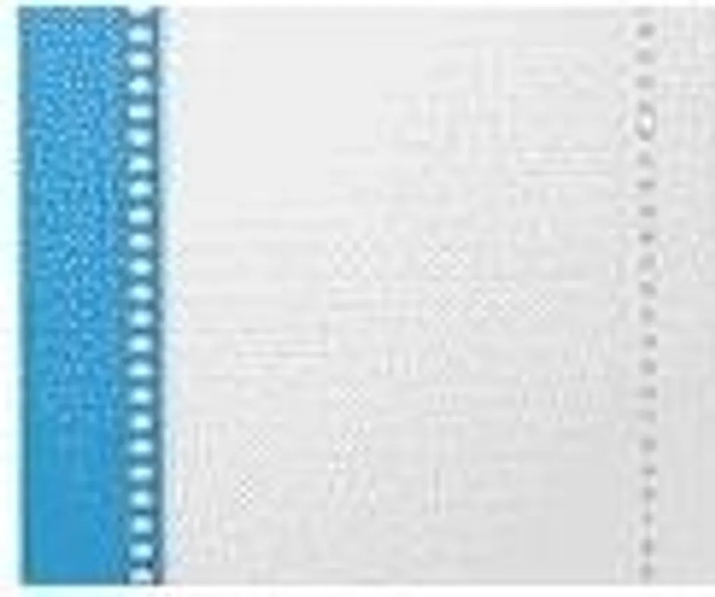 Elba Bande adhésive n° 9 latérale bleue 157x7mm - Lot de 10 unités