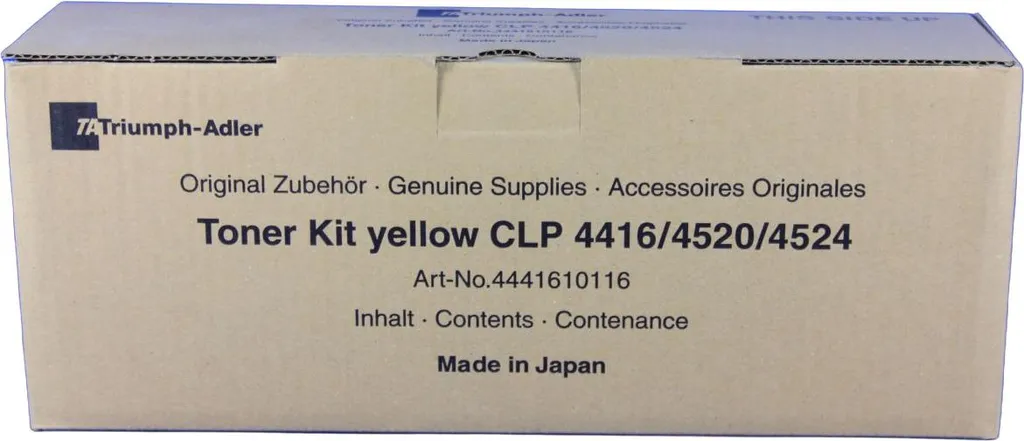 Toner Jaune 4441610016 pour UTAX CLP3416 - 8000 Pages Longue Durée 5%