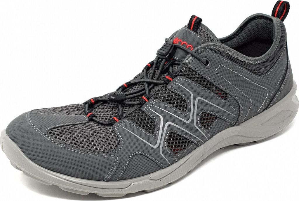 Ecco Terracruise LTM Low sportlicher Schnürer Grau Produktbild 
