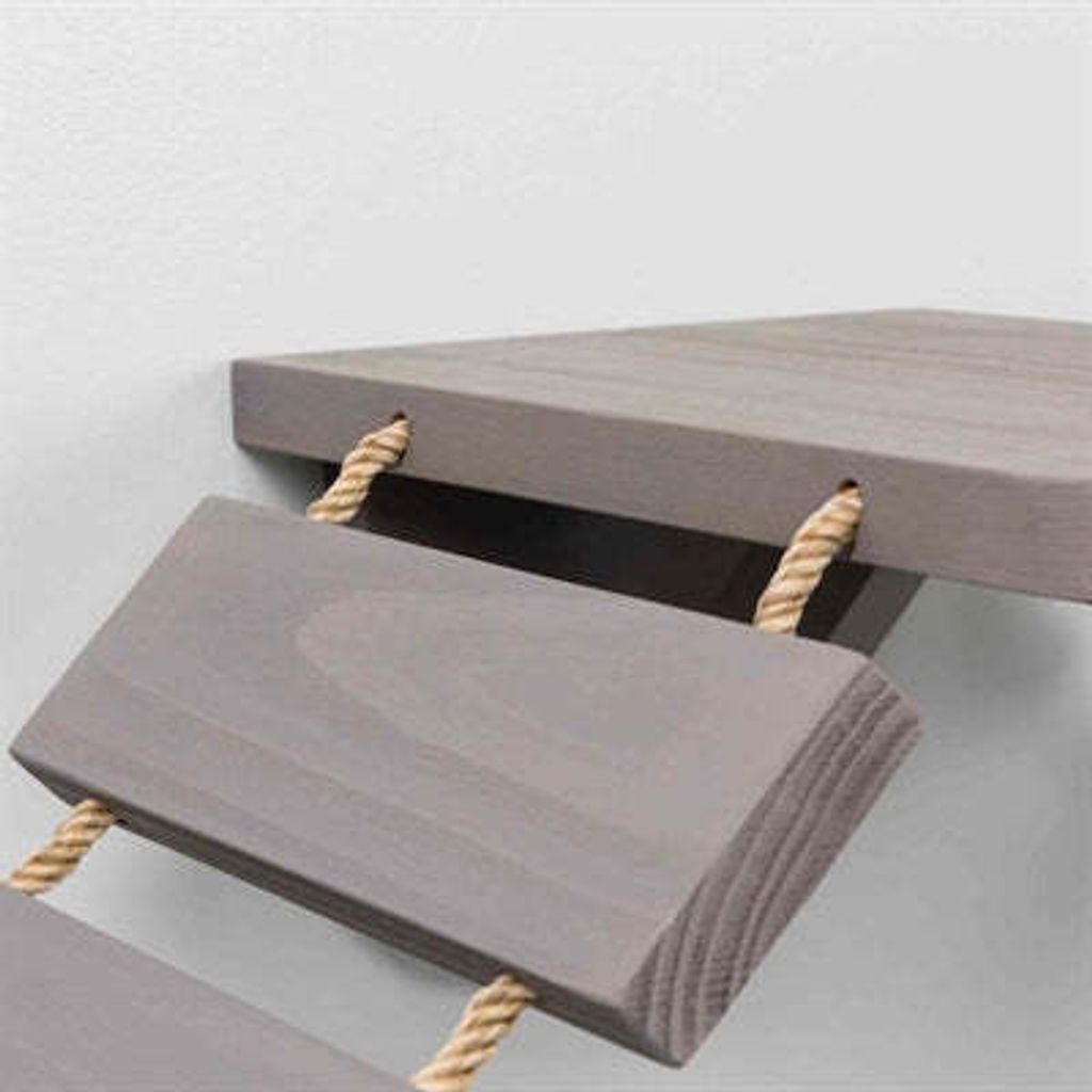 TRIXIE Wandmontierte Katzenkletterleiter 150 x 30 cm Taupe Produktbild 19
