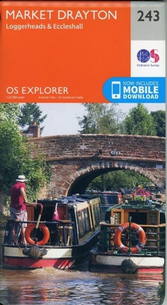 Market Drayton, Loggerheads and Eccleshall 1 : 25 000