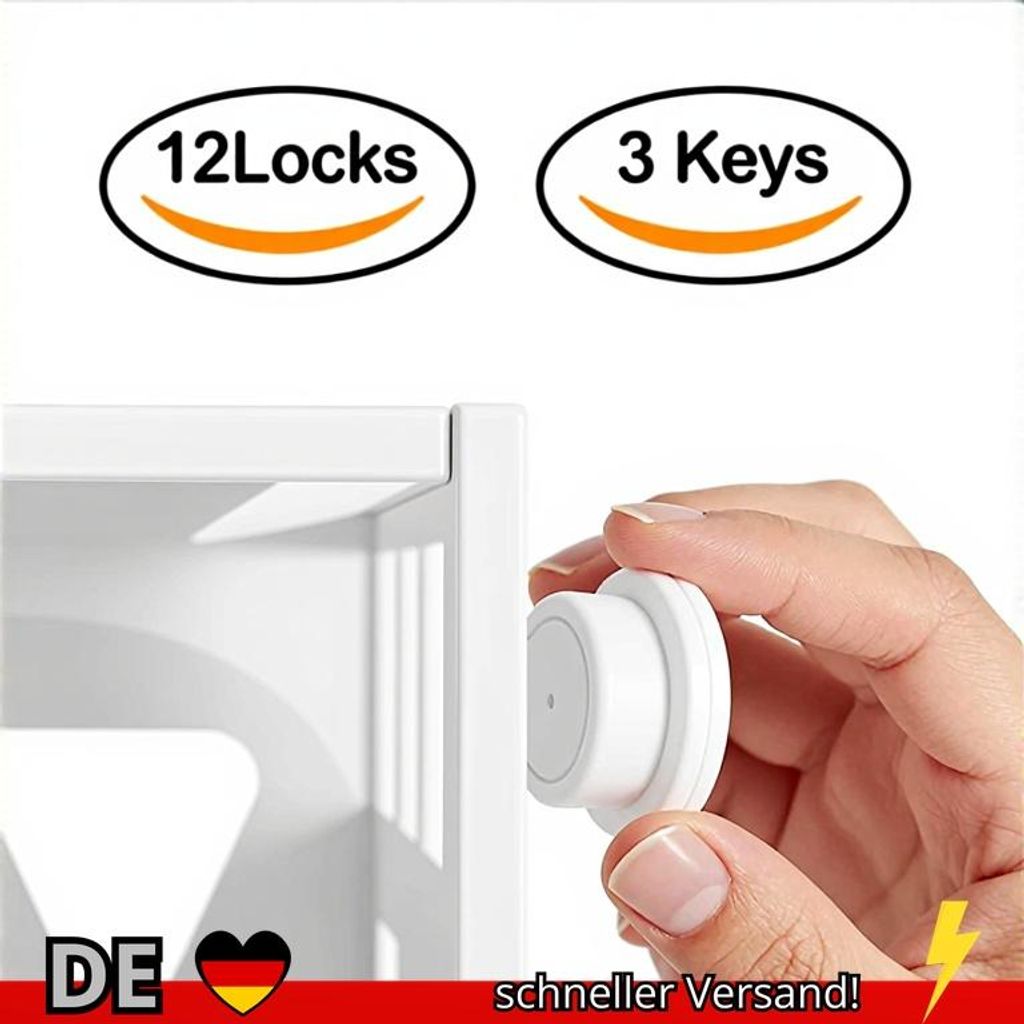 Kindersicherung Magnetisch Schublade Schranksicherung Baby