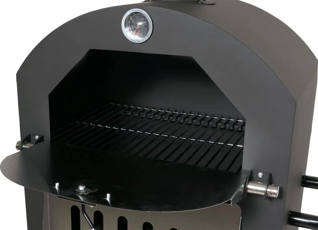 Cuisine d'été complète : barbecue charbon, four à pizza et poêle à bois - 10