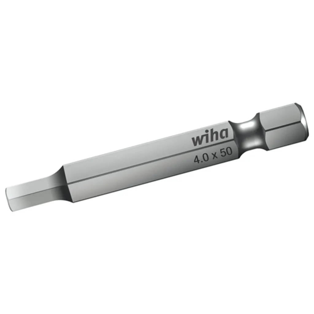 Embout Hexagonal 8,0 x 50 mm Wiha Bit Professional Haute Résistance 1/4"