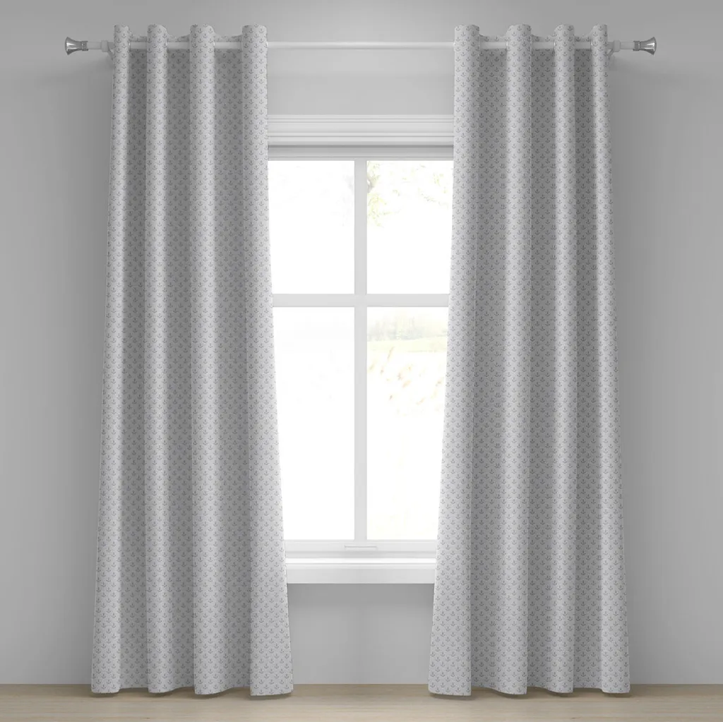Rideau de salon 280x245 cm ambiance zen océan pour chambre et séjour
