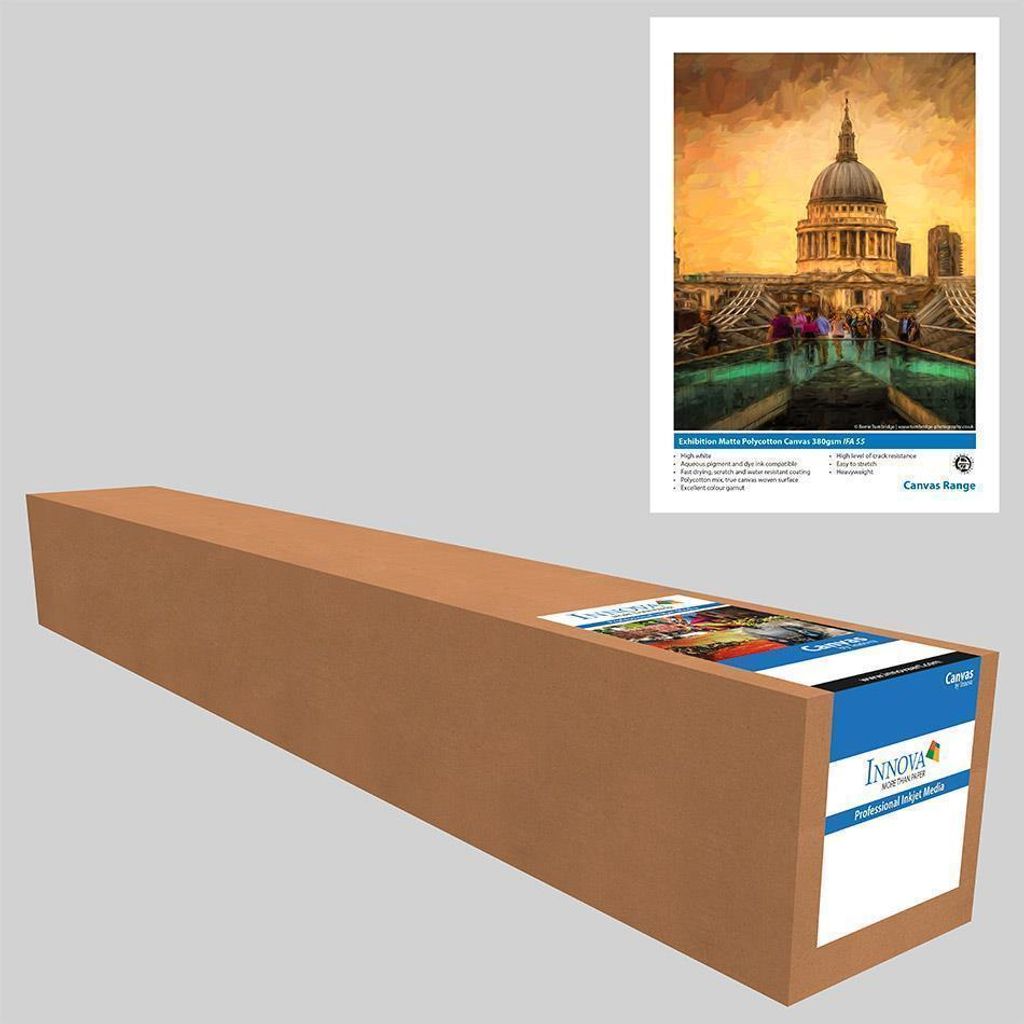 IFA55 Exhibition Matte PolyBaumwolle Canvas 380 60" 15m roll