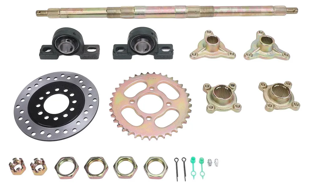 Réparation Essieu Arrière pour Quad 50-150cc - Kit Complet avec Pignon