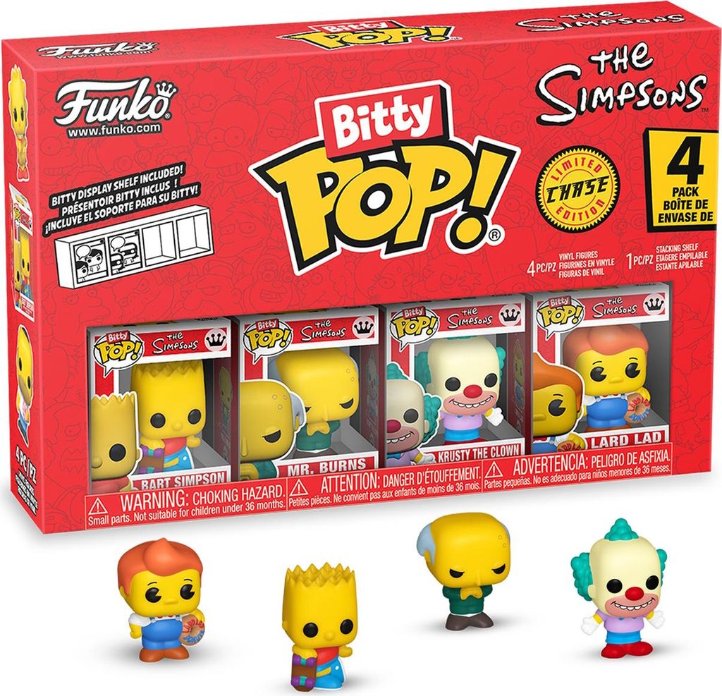 The Simpsons - Bart Simpson Mr. Burns Krusty the Clown Lard Produktbild 