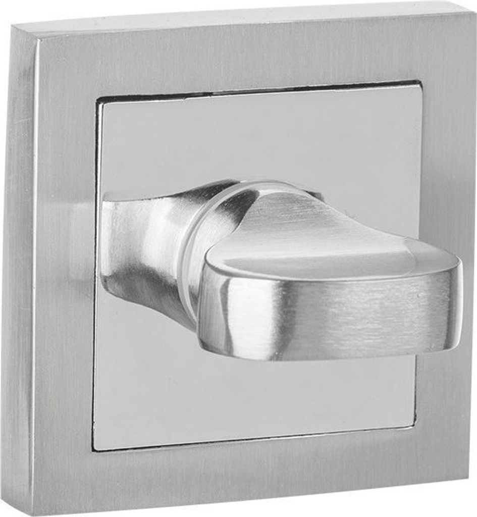 Kurzes quadratisches Toilettenschild 50 mm ROY