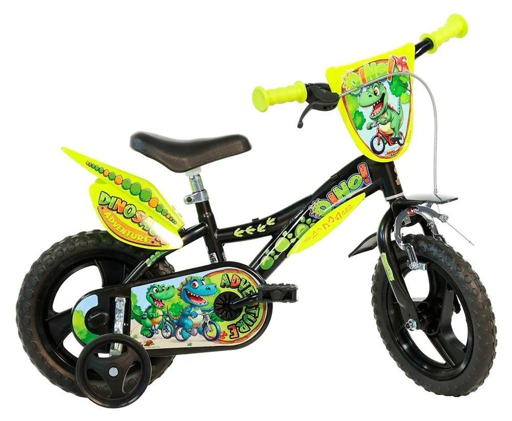 Dino Bikes Dino Adventure 12´´ Fahrrad Schwarz 3-5 Years Produktbild 