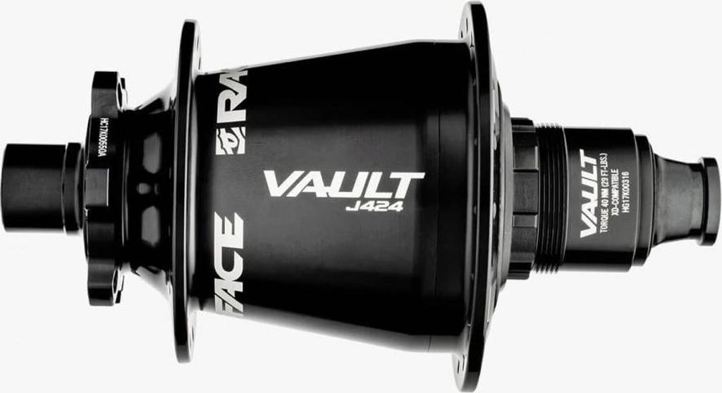 Race Face Vault Nabe, HR, 32 L., 142x12mm, SRAM XD, schwarz - High-End Hinter...