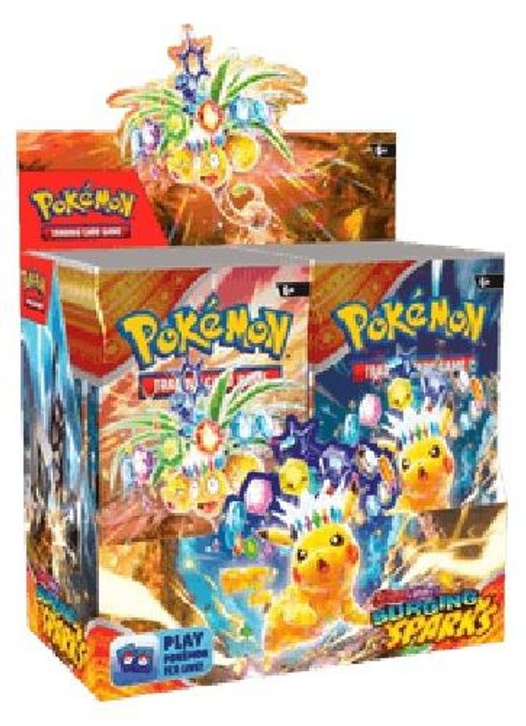 Pokemon Surging Sparks Booster Box Produktbild 