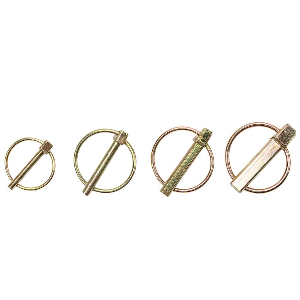 50 tlg Klappstecker 4,5-6-8-11mm Klappsplinte Klappsplinten Produktbild 4