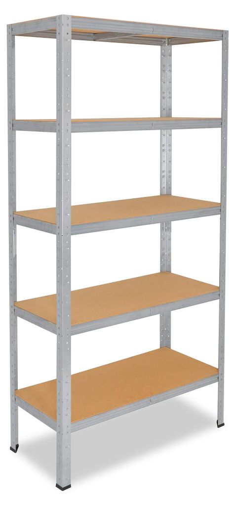 shelfplaza HOME 180x90x30 cm scaffale pesante in zincato Immagine del prodotto 